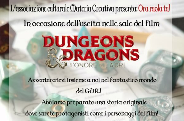 Dungeons & Dragons: l’onore dei ladri – Serata Role Playing per l’anteprima del film